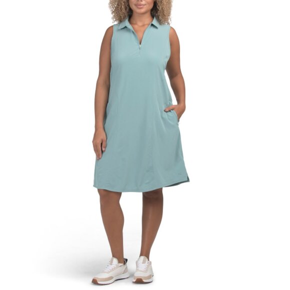 PUMA GOLF Adriatic Cruise Midi Dress With Matching Shorts - Picture 1 of 2